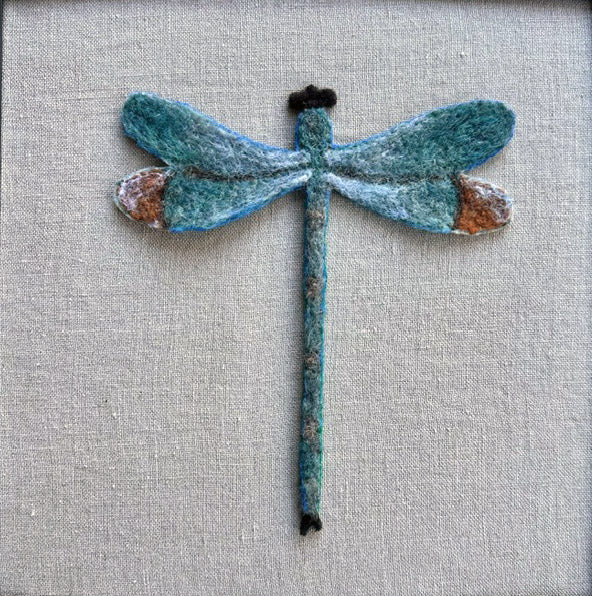 Large Dragonfly Blue